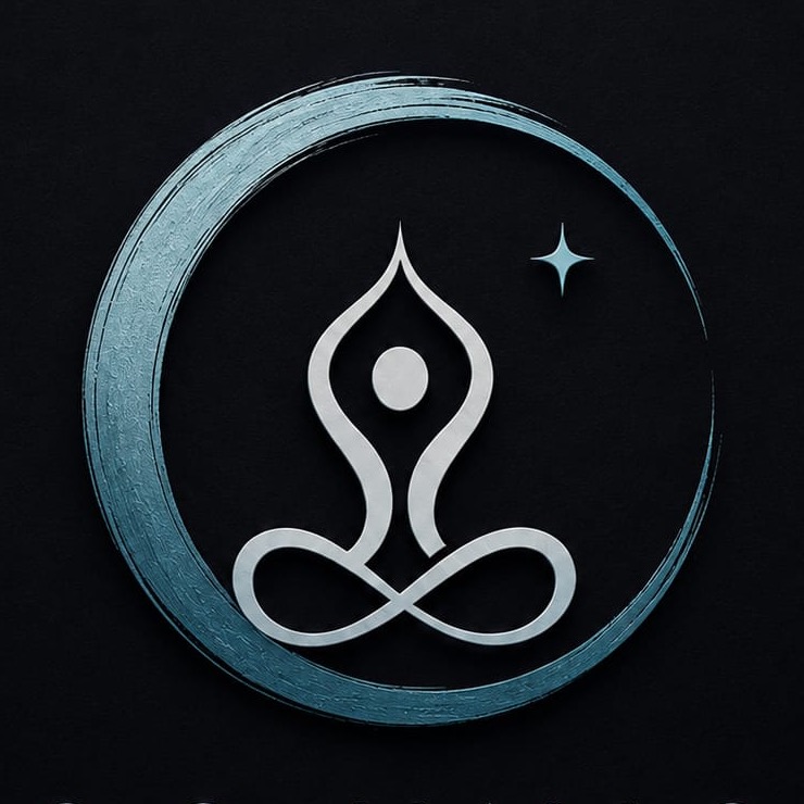 The YOG Union emblem — a seated figure within a brushed circle
